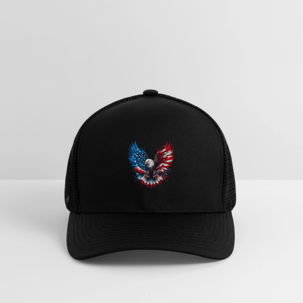 Patriot Eagle - Flexfit Fitted Baseball Cap - DS Artwork N Design