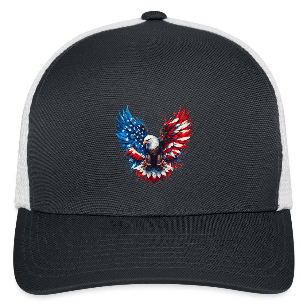 Patriot Eagle - Flexfit Fitted Baseball Cap - DS Artwork N Design