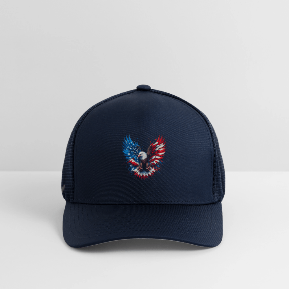 Patriot Eagle - Flexfit Fitted Baseball Cap - DS Artwork N Design