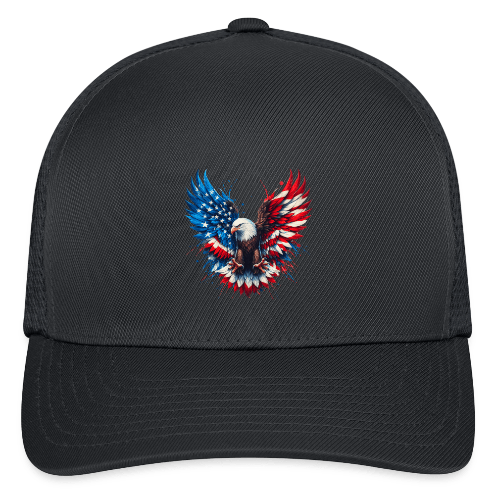 Patriot Eagle - Flexfit Fitted Baseball Cap - DS Artwork N Design