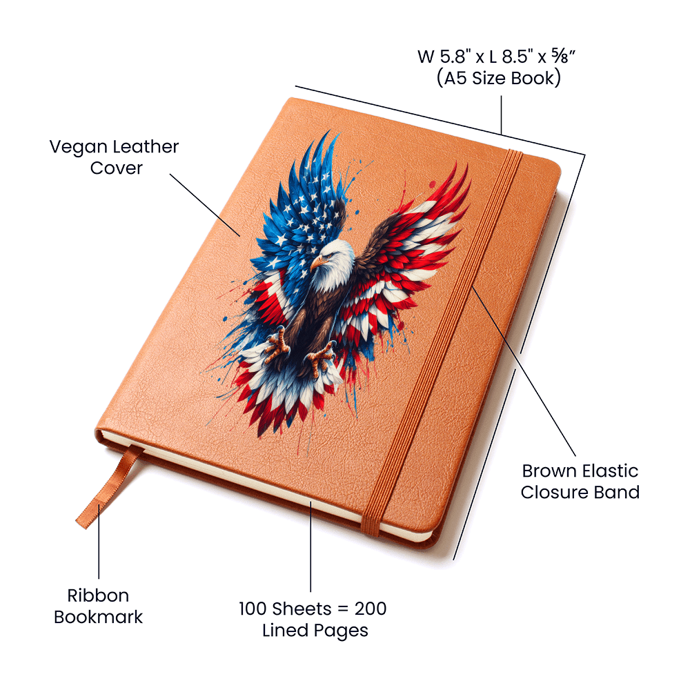 Patriot Eagle - journal - DS Artwork N Design