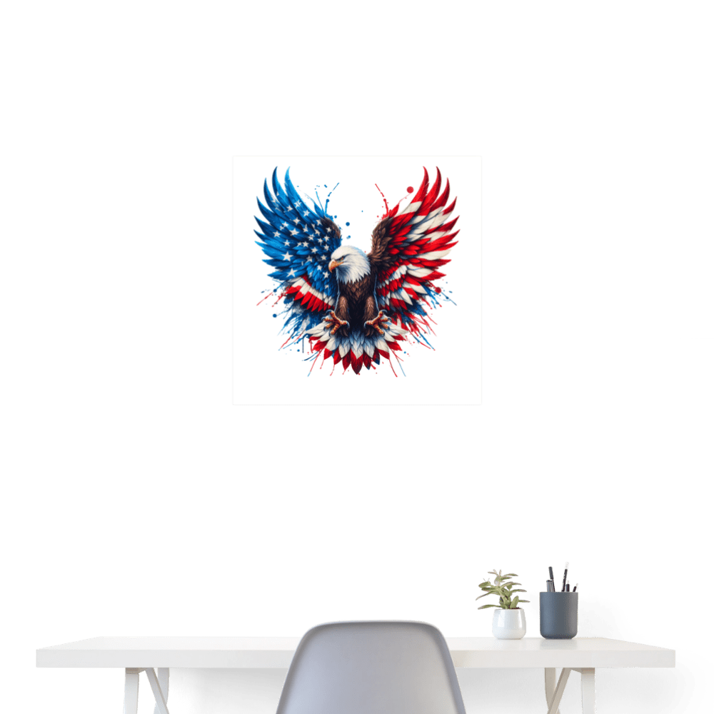 Patriot Eagle - Poster 24x24 - DS Artwork N Design