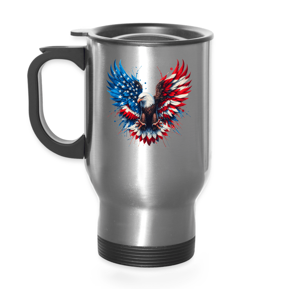 Patriot eagle - Travel Mug - DS Artwork N Design