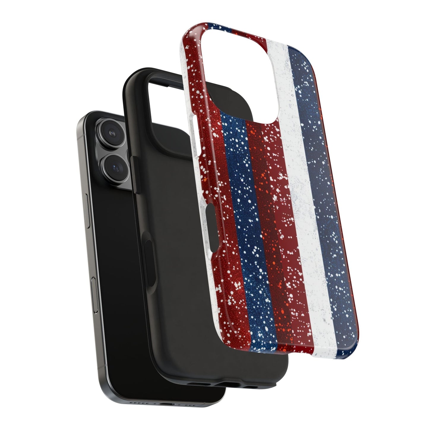 Patriotic Glitter Tough Phone Case - DS Artwork N Design