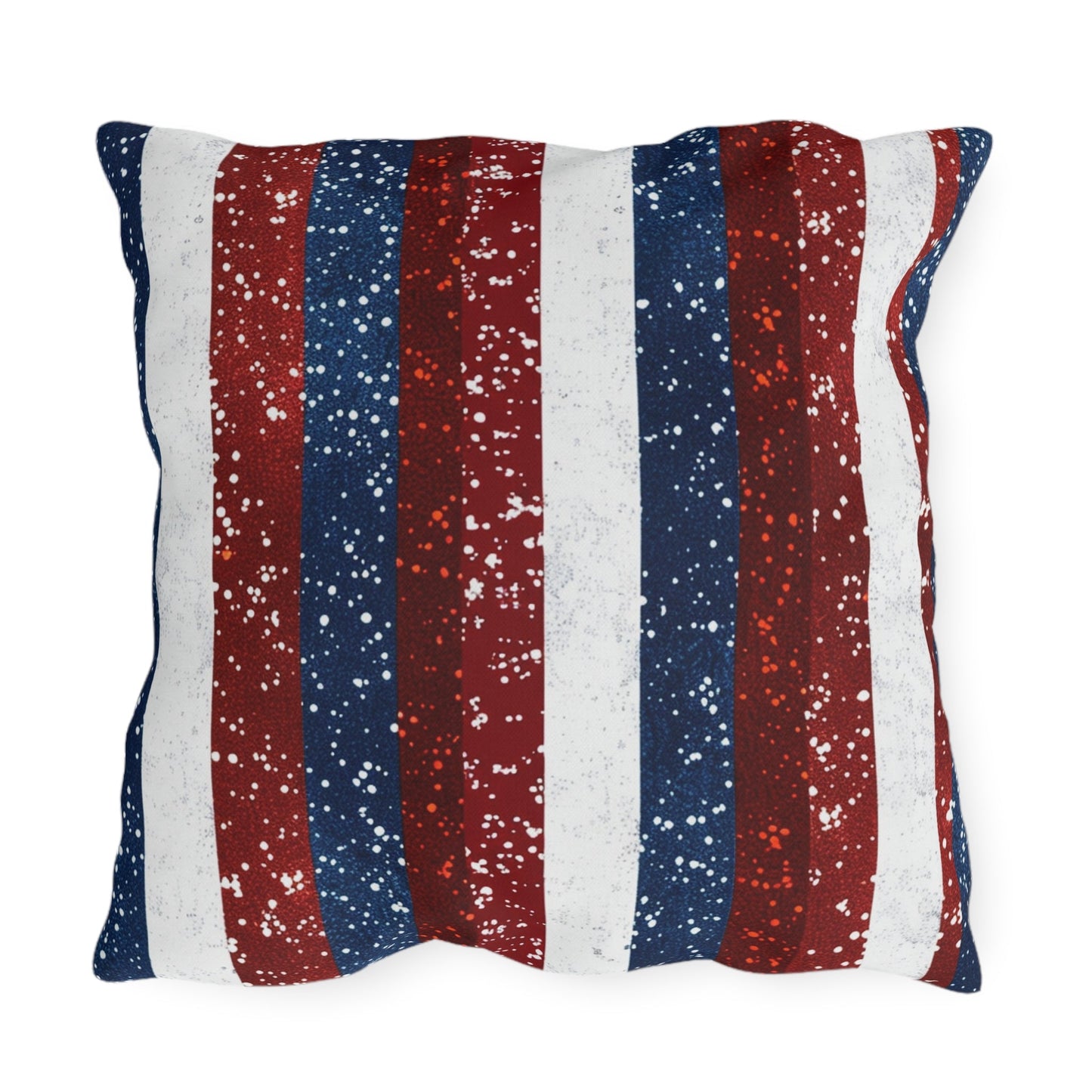 Patriotic Outdoor Pillows for Americana Decor - DS Artwork N Design
