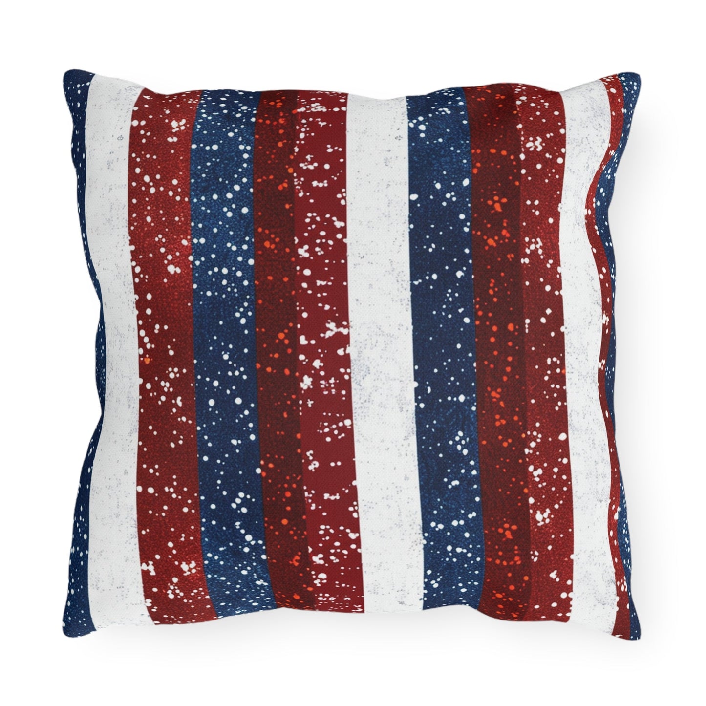 Patriotic Outdoor Pillows for Americana Decor - DS Artwork N Design