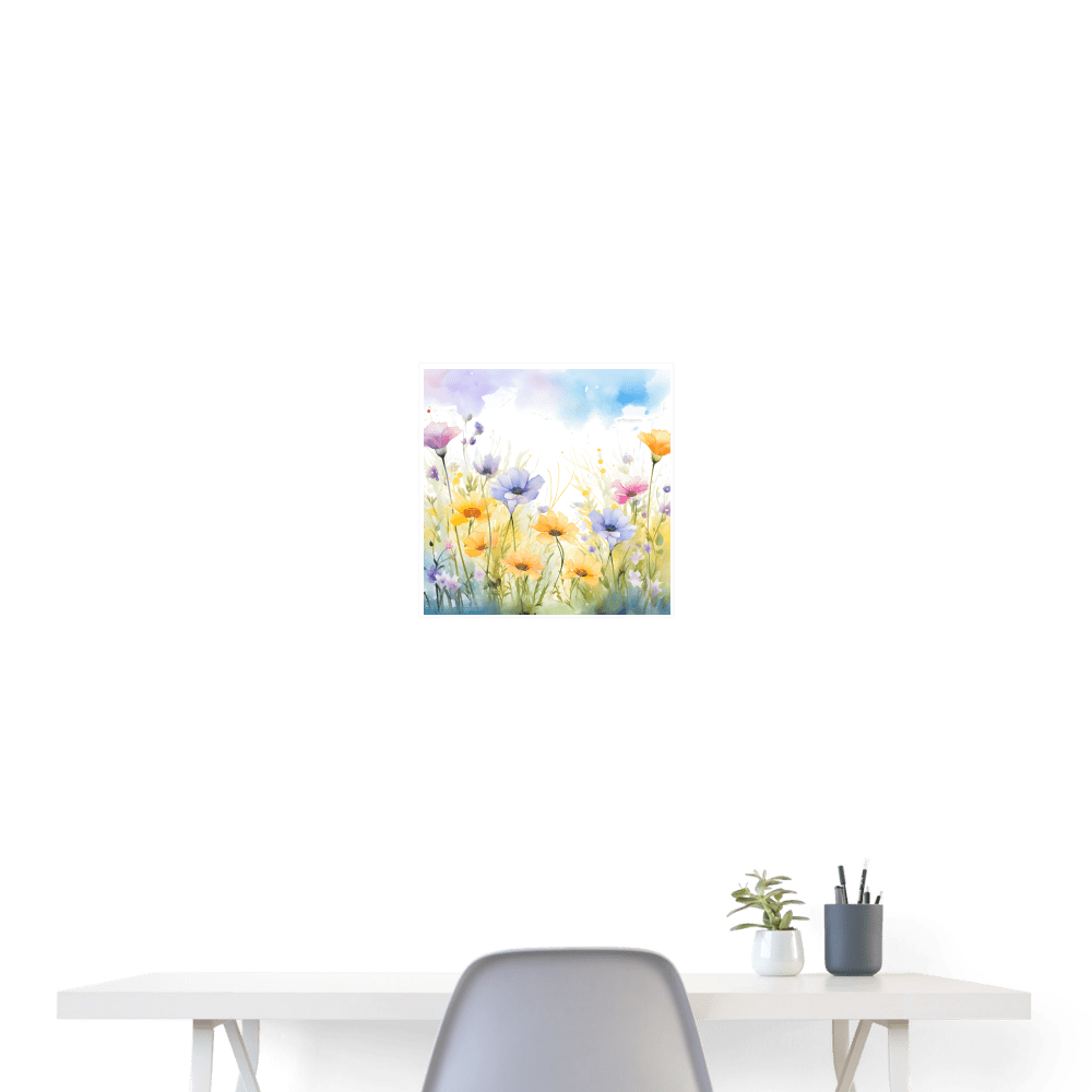 Spring Flowers - Poster 16x16 - DS Artwork N Design