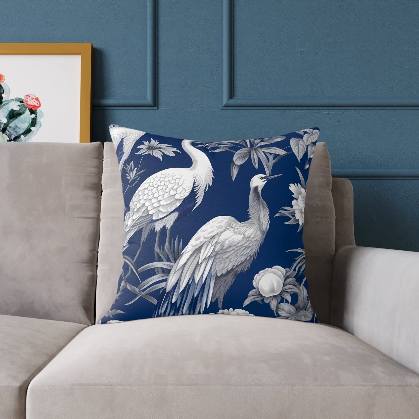 Square Poly Canvas Pillow - DS Artwork N Design