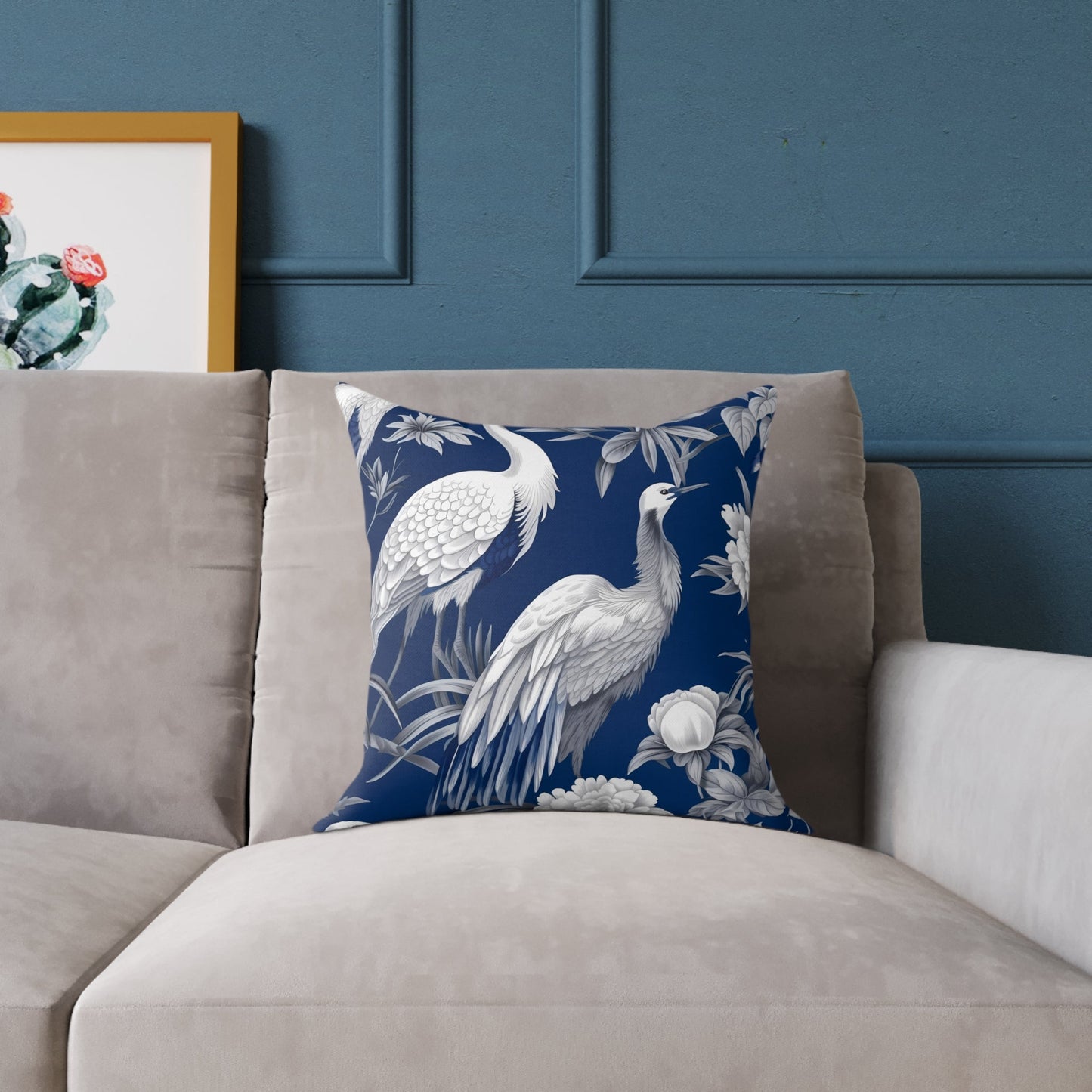 Square Poly Canvas Pillow - DS Artwork N Design