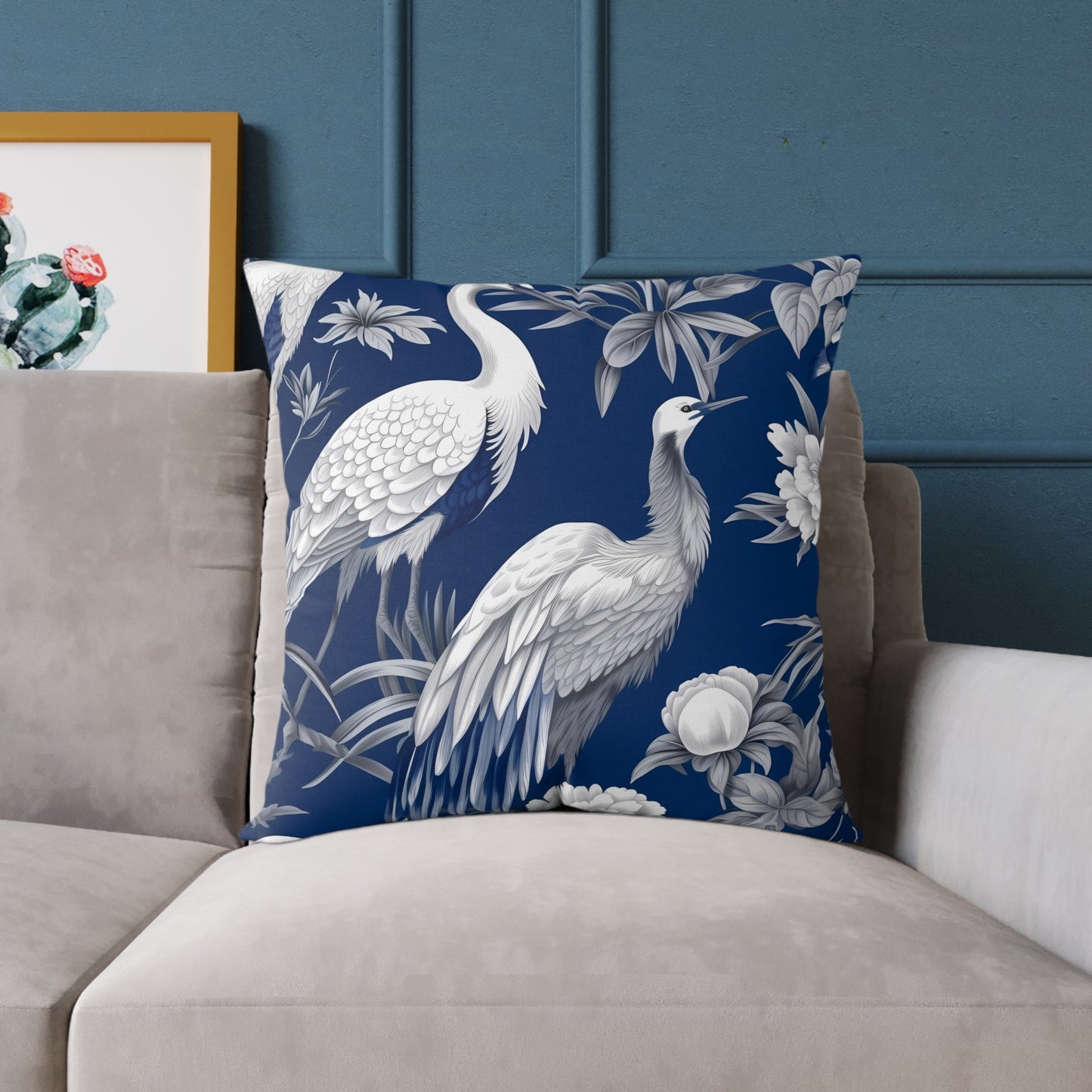 Square Poly Canvas Pillow - DS Artwork N Design