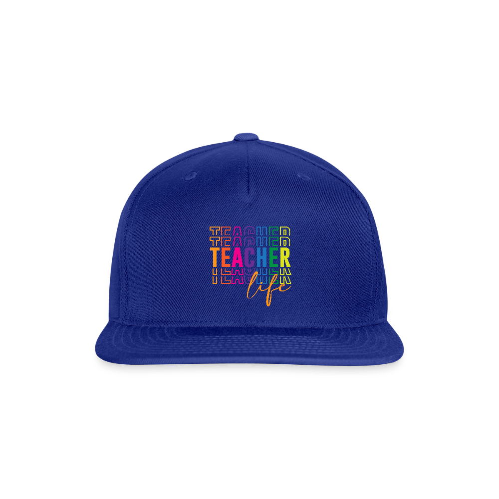 Teacher Life - Snapback Baseball Cap - DS Artwork N Design