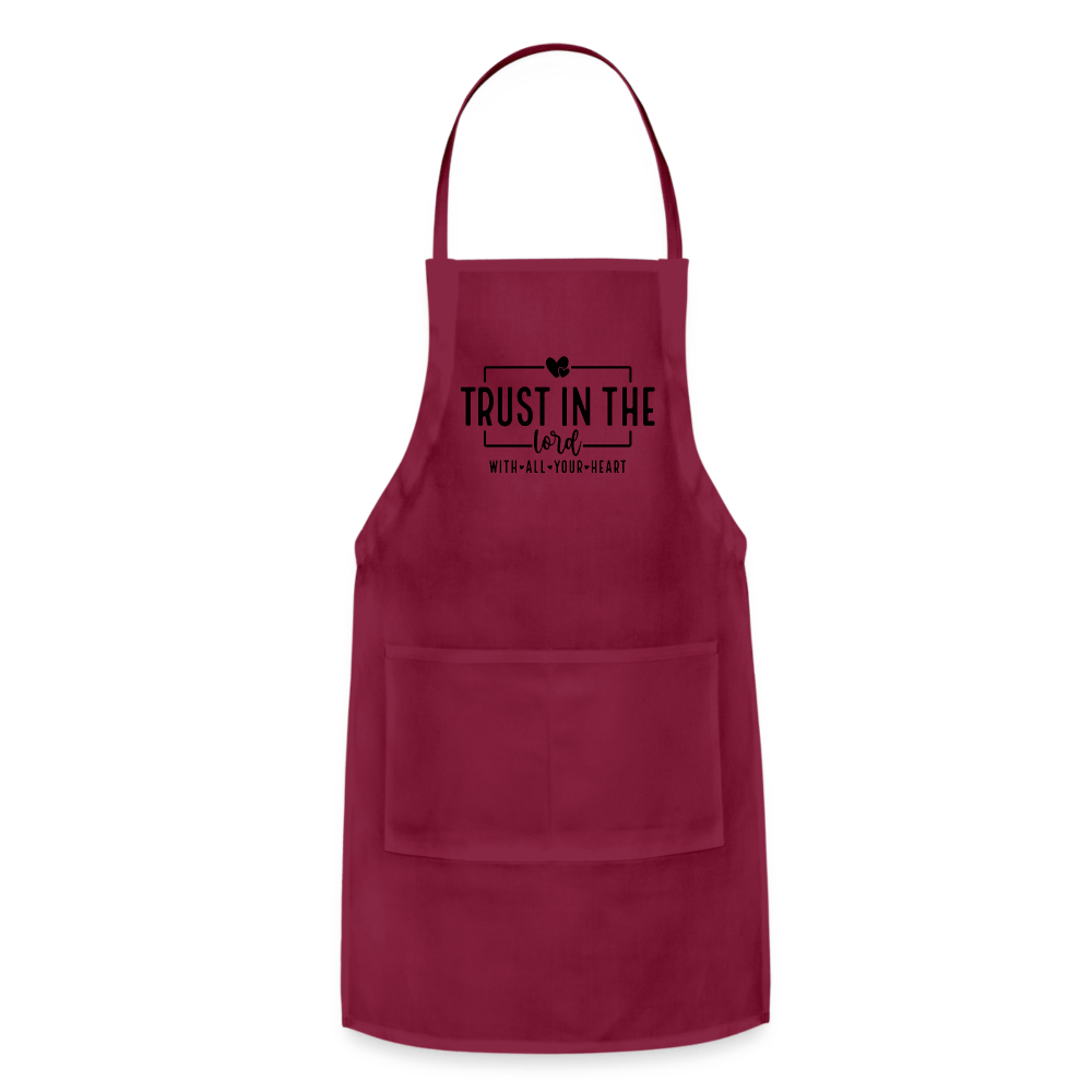 Trust in the Lord - Adjustable Apron - DS Artwork N Design