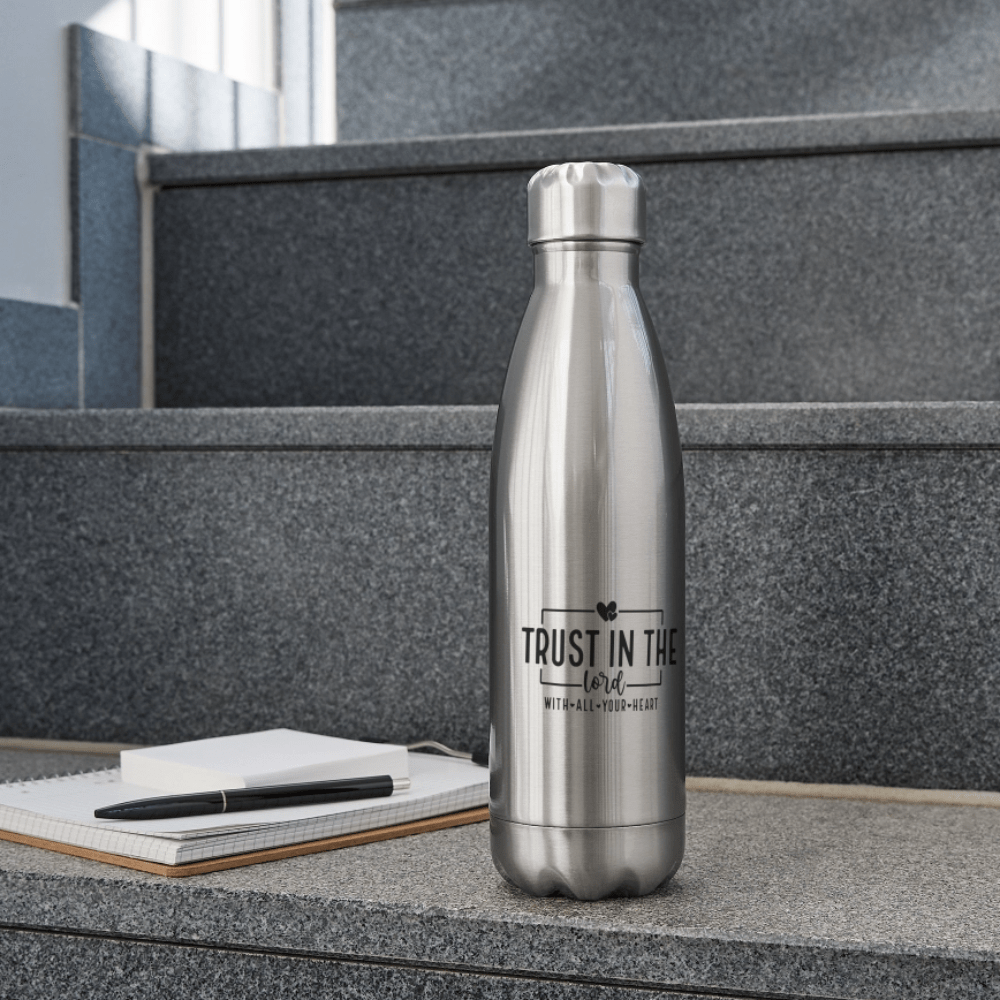 Trust in the Lord - Insulated Stainless Steel Water Bottle - DS Artwork N Design