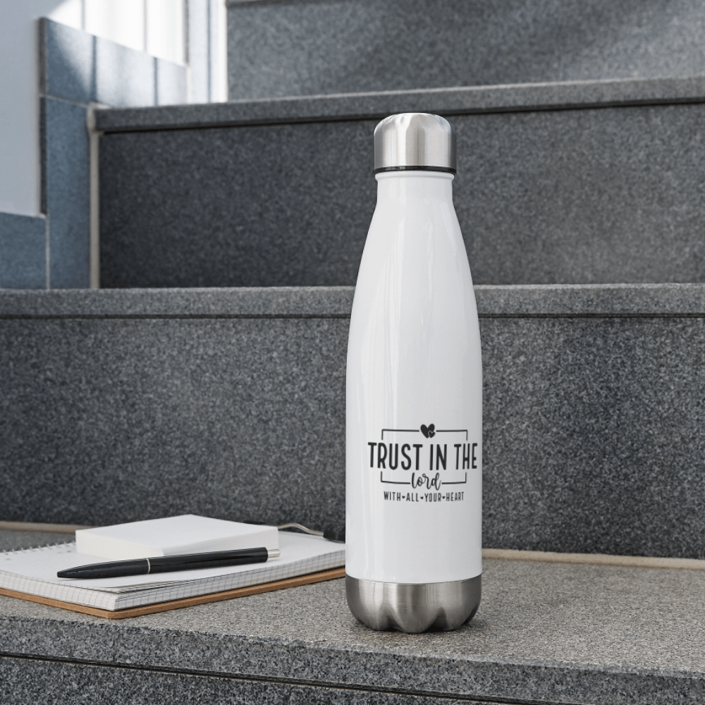 Trust in the Lord - Insulated Stainless Steel Water Bottle - DS Artwork N Design