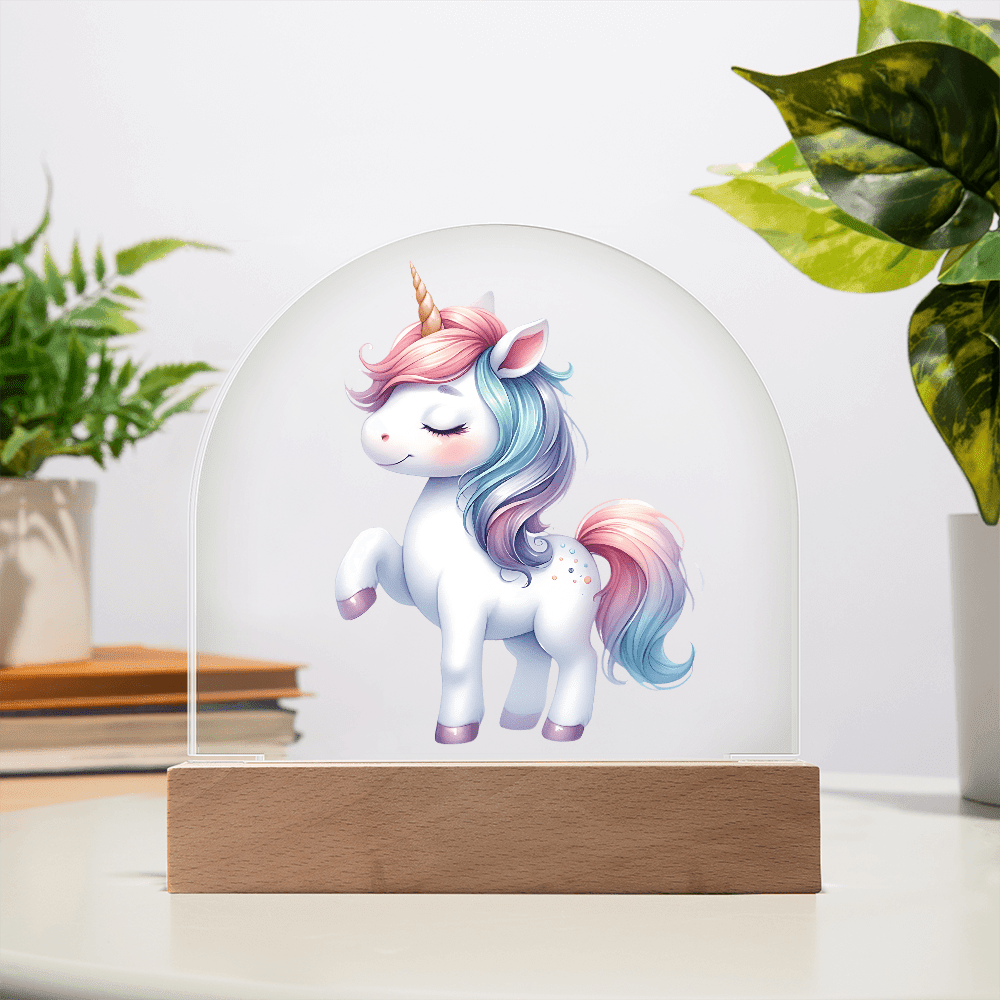 Unicorn Acrylic light - with LED Light - DS Artwork N Design
