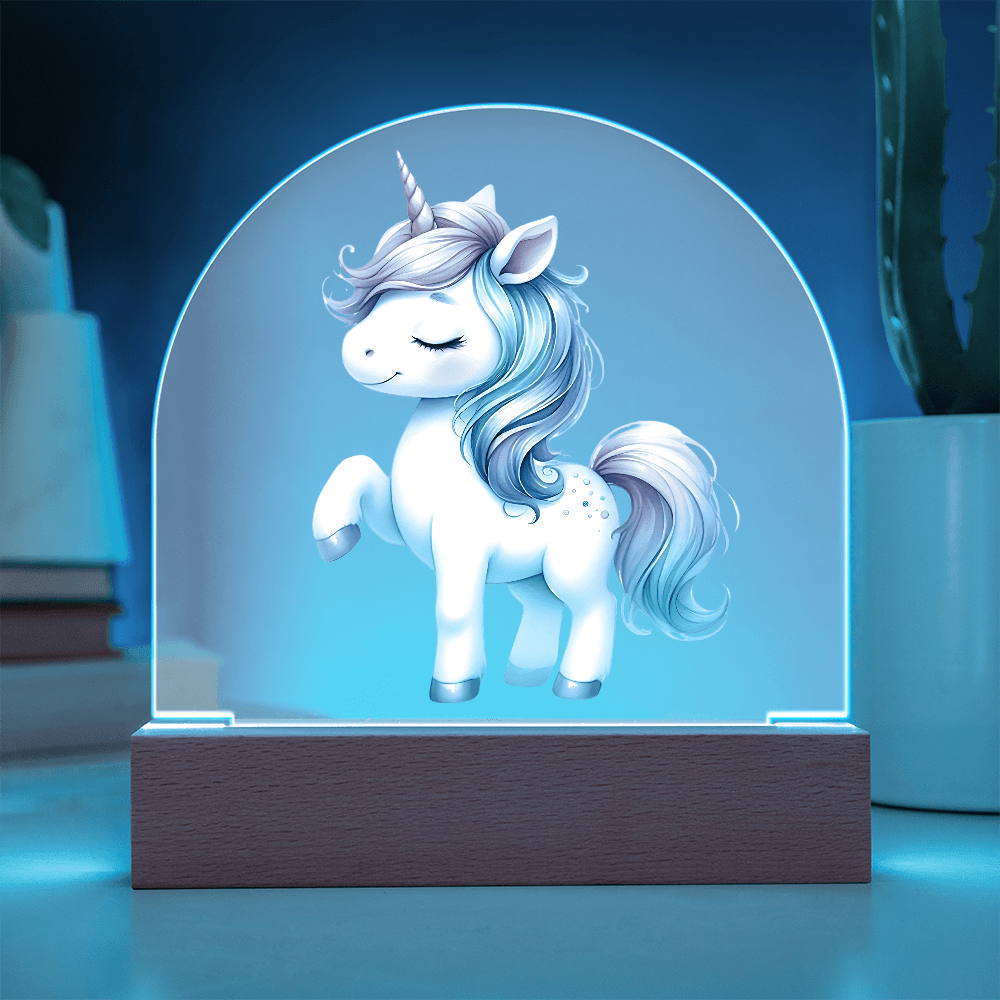Unicorn Acrylic light - with LED Light - DS Artwork N Design