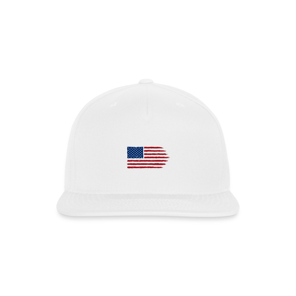 USA Flag - Snapback Baseball Cap - h - DS Artwork N Design