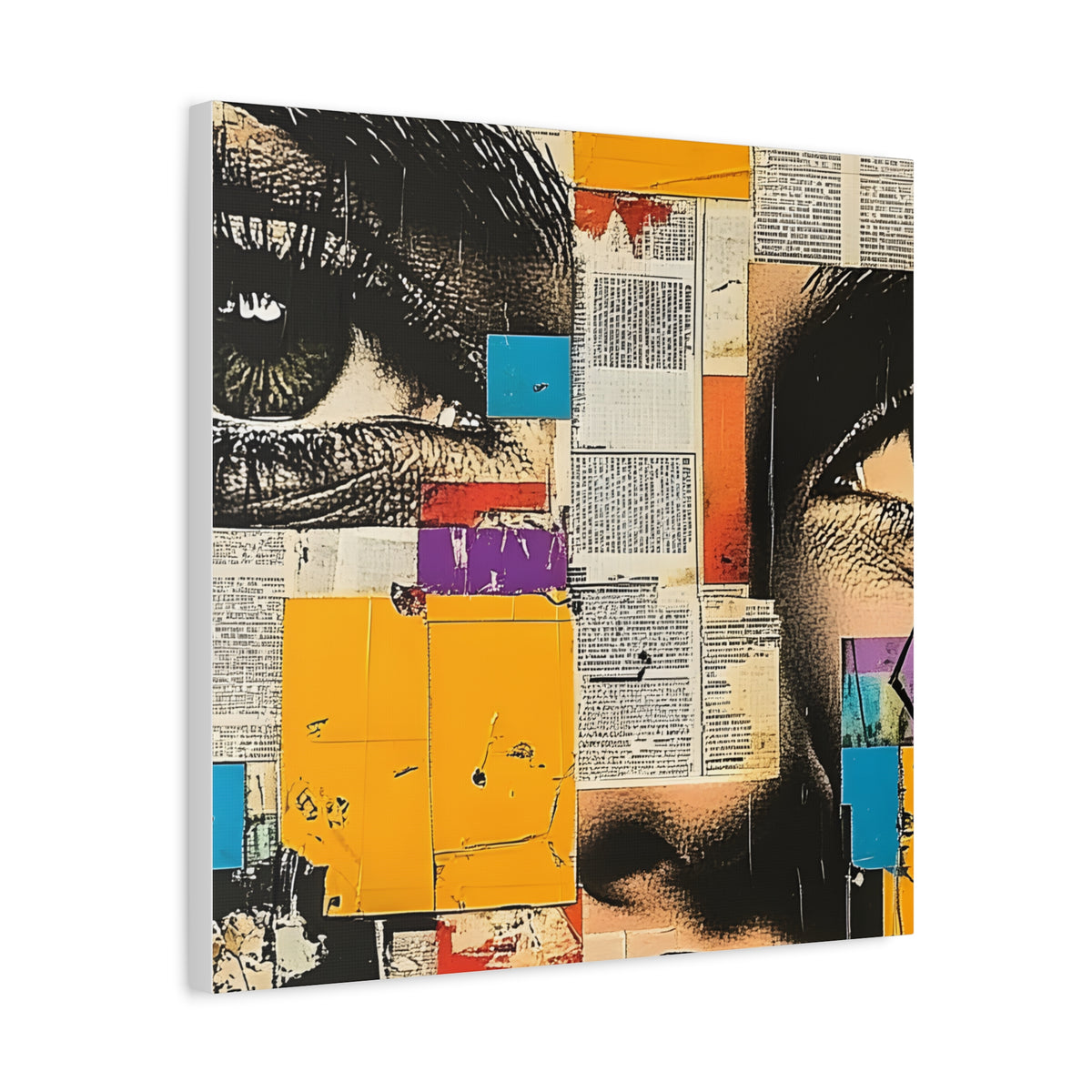 Canvas Wall Art -  Retro Pop Culture woman 4