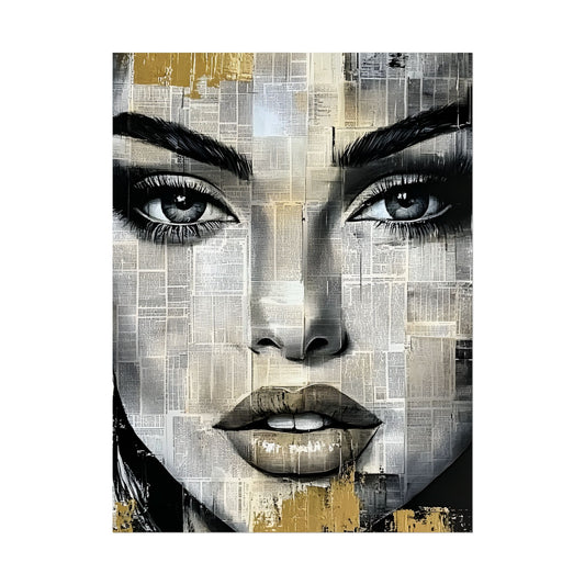Retro Pop Culture Woman 8 - Wall Art, Pop Art