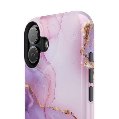 Elegant Purple Marble iPhone Case