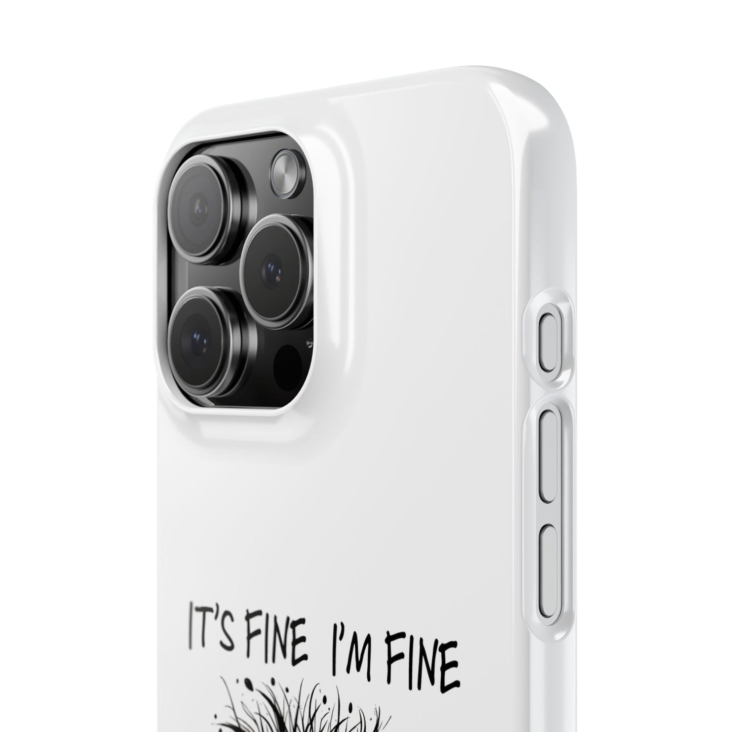 Funny Cat  - Slim phone Case