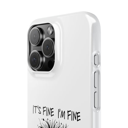 Funny Cat  - Slim phone Case