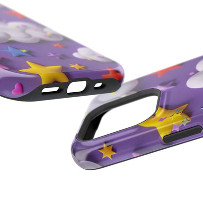 Colorful Cloud & Star Phone Case