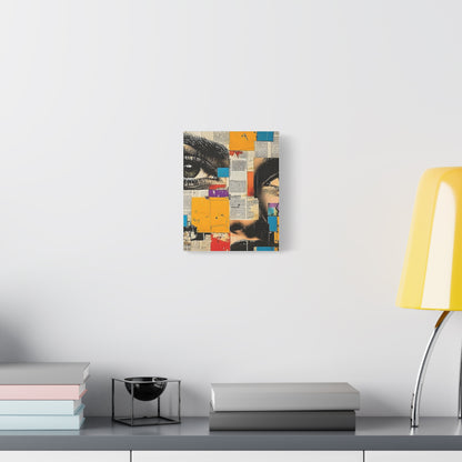 Canvas Wall Art -  Retro Pop Culture woman 4