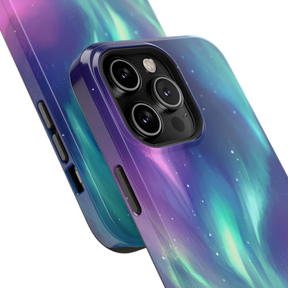 Aurora Borealis Impact-Resistant Phone Case - Colorful Northern Lights Design-2