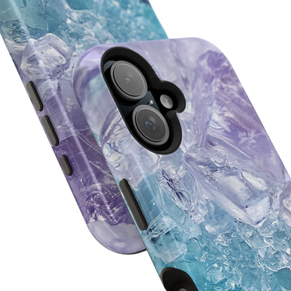 Crystal-Patterned Impact-Resistant Phone Case | Stylish Protection for Adventurers
