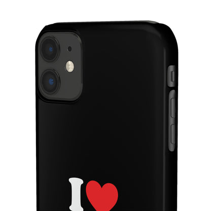 I Love Houston Snap Case Phone Cover