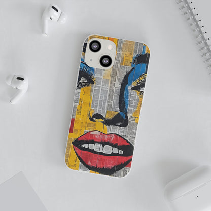 Copy of Flexi Phone Case - Retro Pop Culture Woman 2