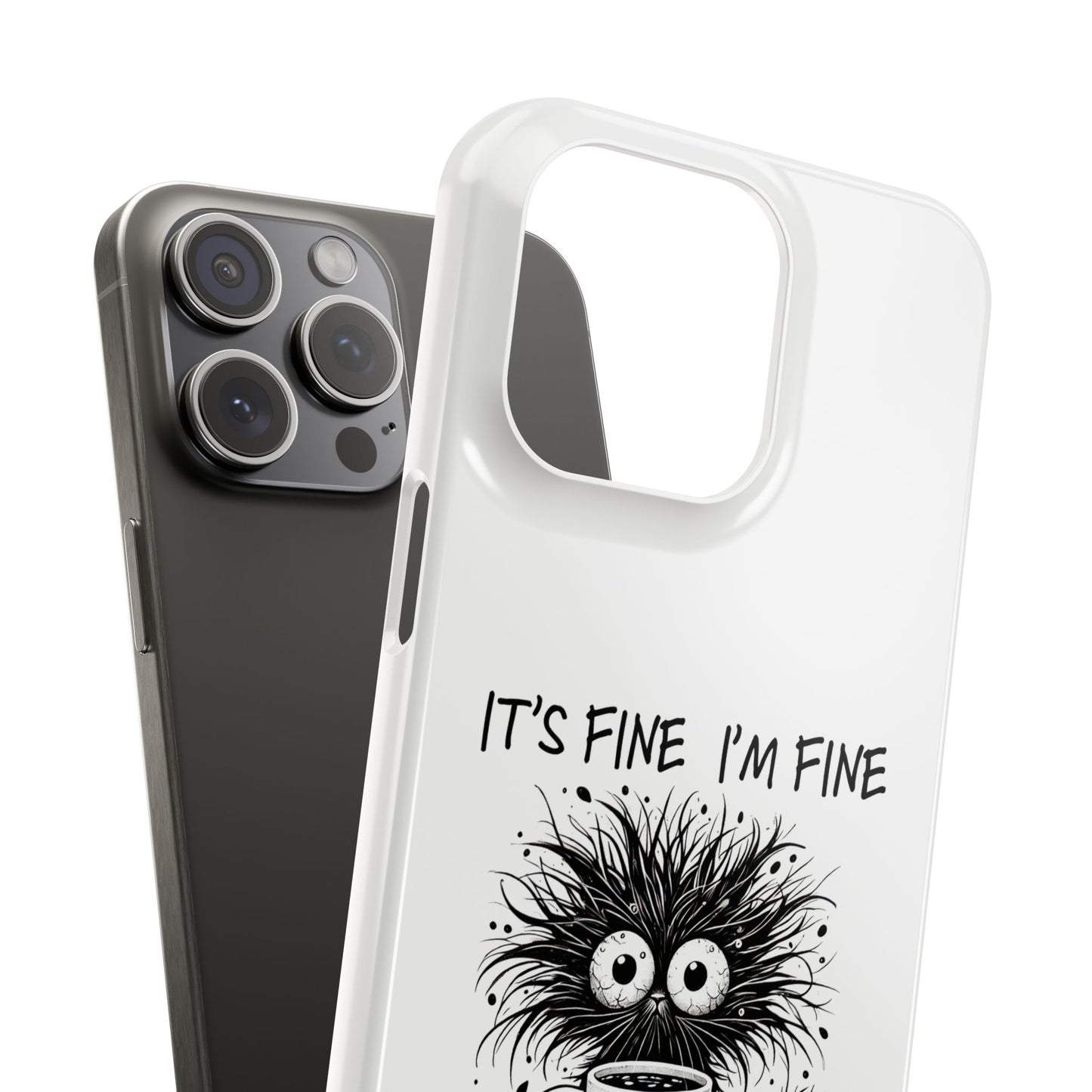 Funny Cat  - Slim phone Case