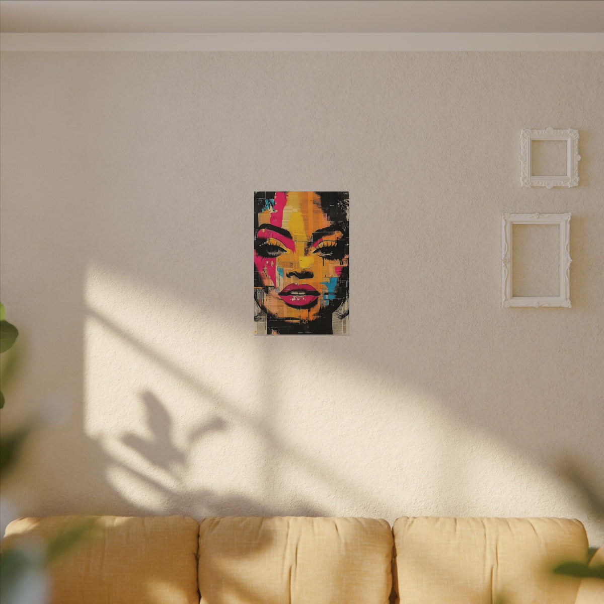 Canvas Wall Art - Retro Pop Culture Women 1