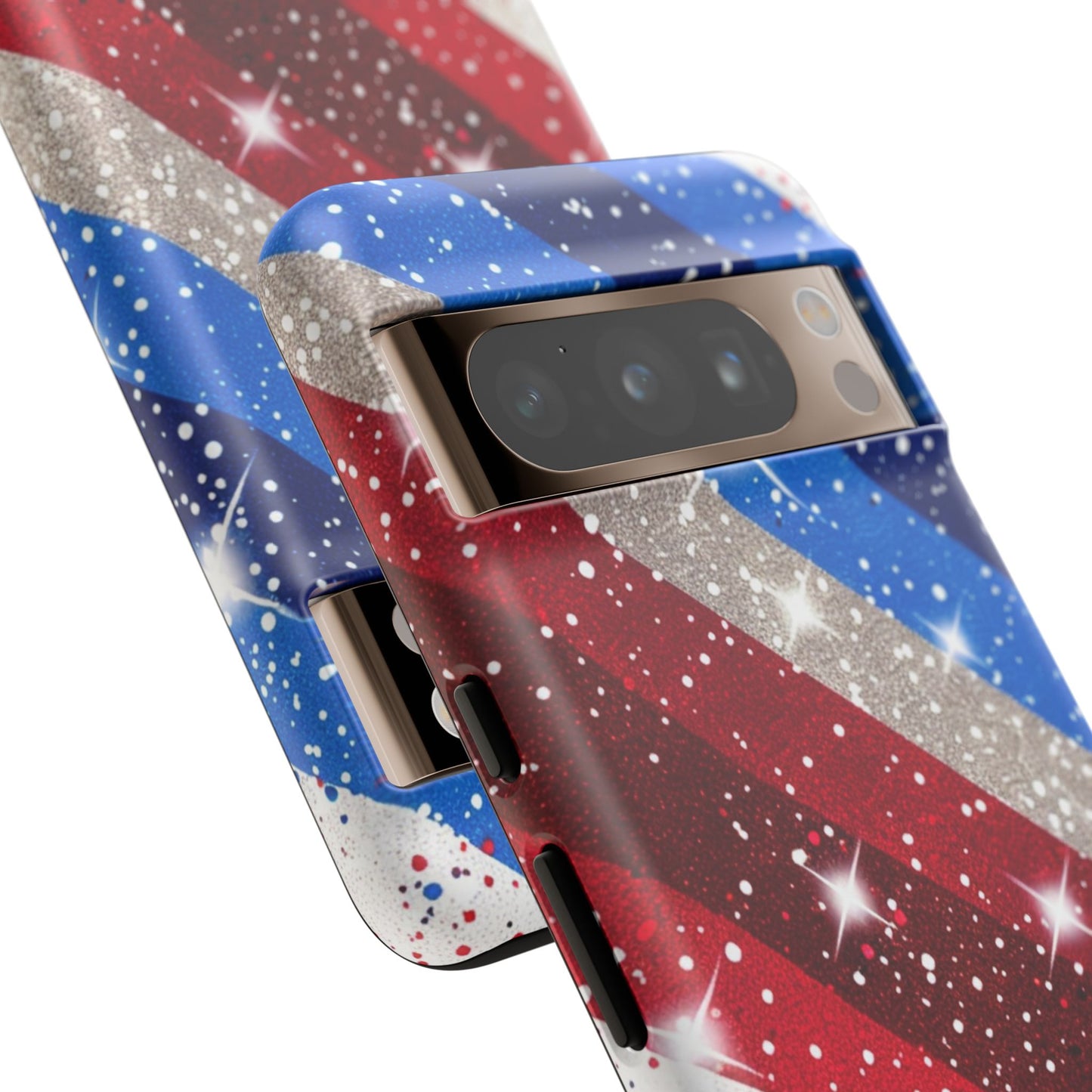 Glittery Patriotic Phone Case - Tough Cases