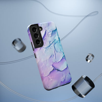 Vibrant Impact-Resistant Phone Case - Colorful Texture Design