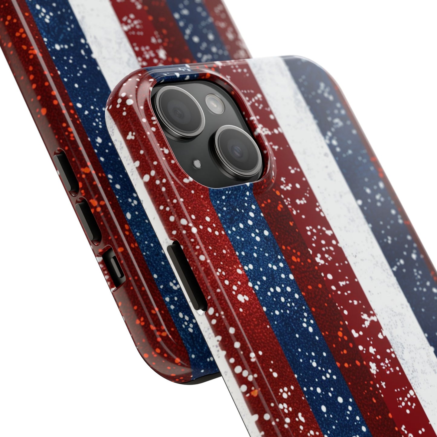 Patriotic Glitter Tough Phone Case