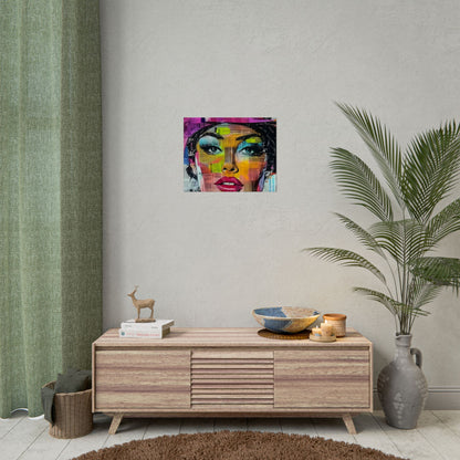 Retro Pop Culture Woman 9 - Wall Art, Retro Art