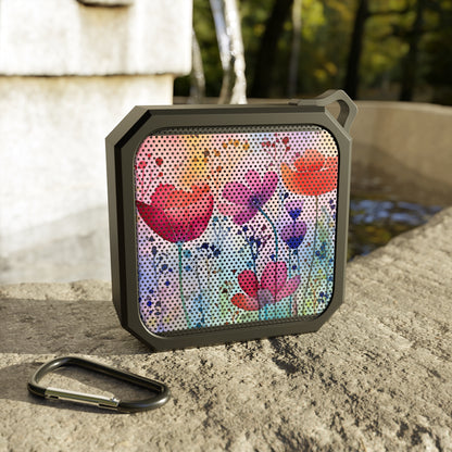 Outdoor Bluetooth Speaker - Bright Floral Buttercup Flowers Design