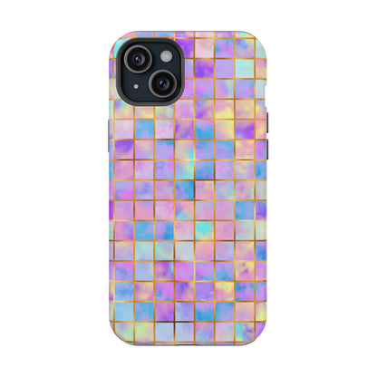 Colorful Mosaic Impact-Resistant Phone Case