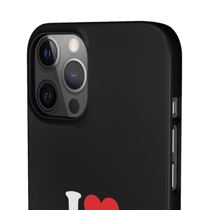 I Love Houston Snap Case Phone Cover