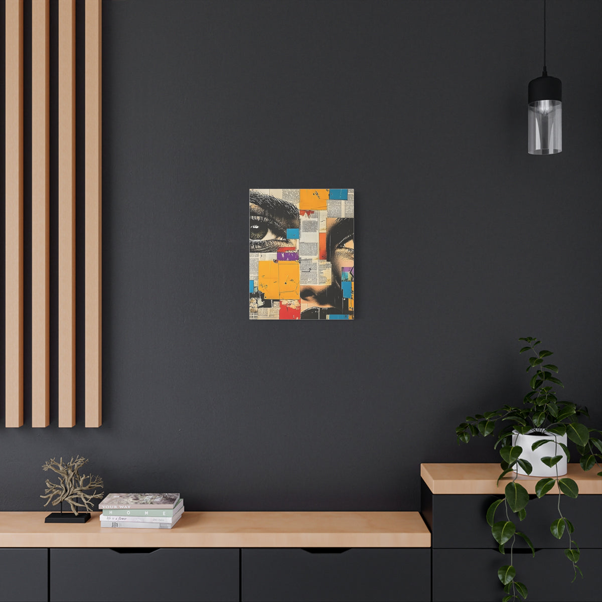Canvas Wall Art -  Retro Pop Culture woman 4