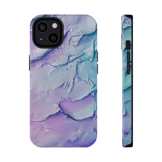 Vibrant Impact-Resistant Phone Case - Colorful Texture Design