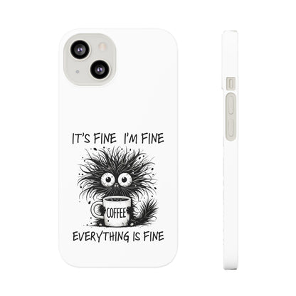 Funny Cat  - Slim phone Case
