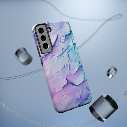 Vibrant Impact-Resistant Phone Case - Colorful Texture Design