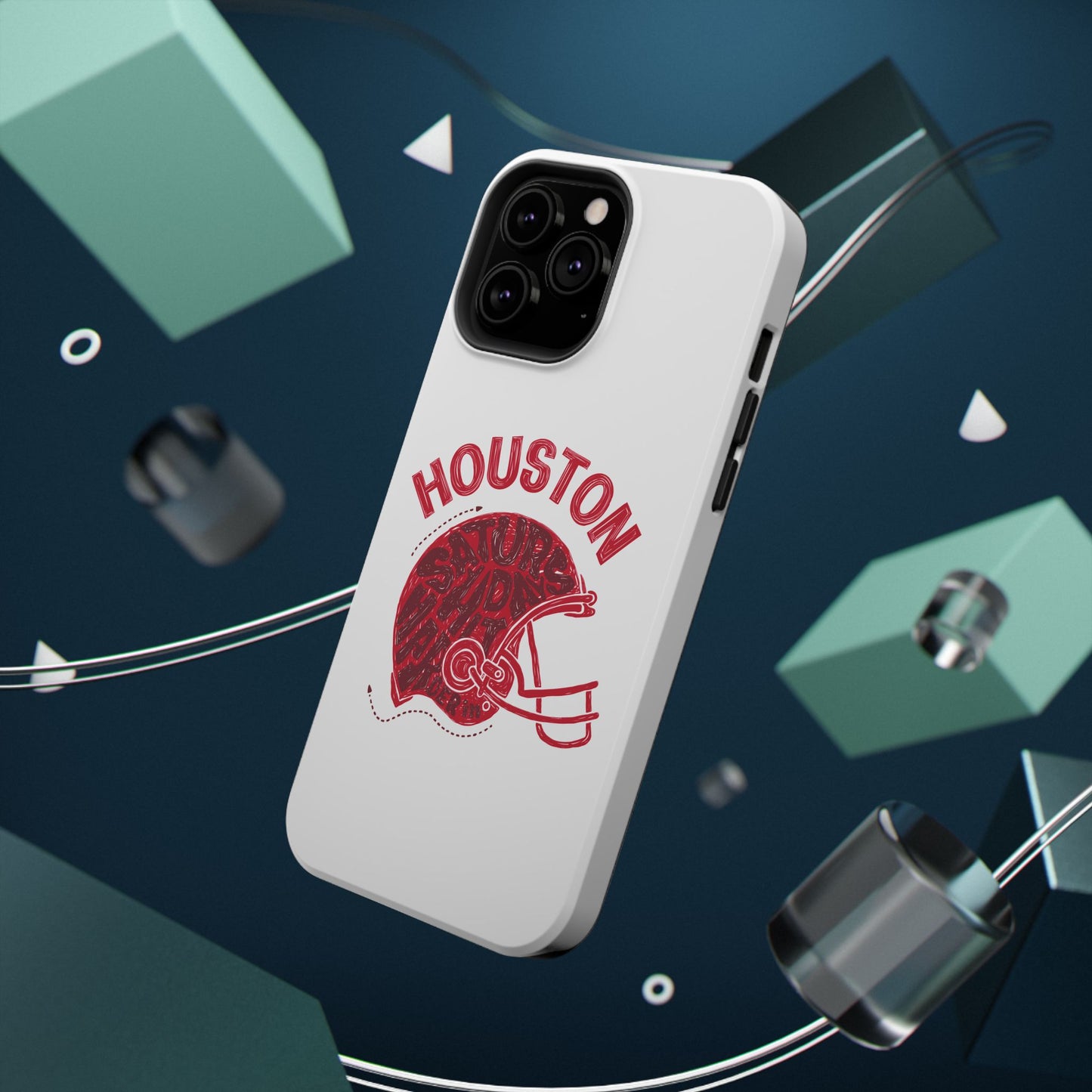 Houston Football Impact-Resistant Phone Case - Durable Design for Fans