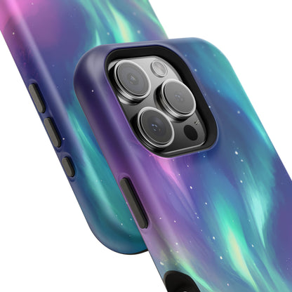 Aurora Borealis Impact-Resistant Phone Case - Colorful Northern Lights Design-2