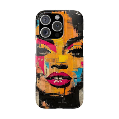 Retro Pop Culture Woman 1 - Phone Case
