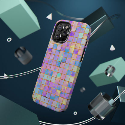 Colorful Mosaic Impact-Resistant Phone Case