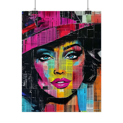 Poster Print Retro Pop Culture Woman 10